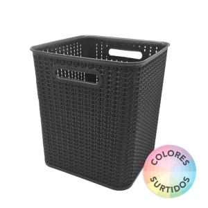 PAPELERO SIMIL RATÁN 16,5 L