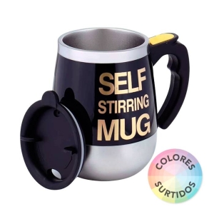 TAZA TÉRMICA AUTO-BATIENTE DE ACERO INOXIDABLE