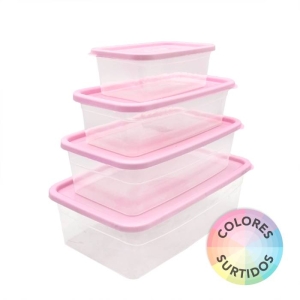 SET X4 HERMÉTICOS POO 750 ML