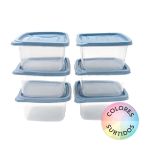 HERMÉTICO SAO CUADRADO X6 500 ML