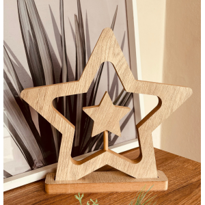 ESTRELLA DE MADERA