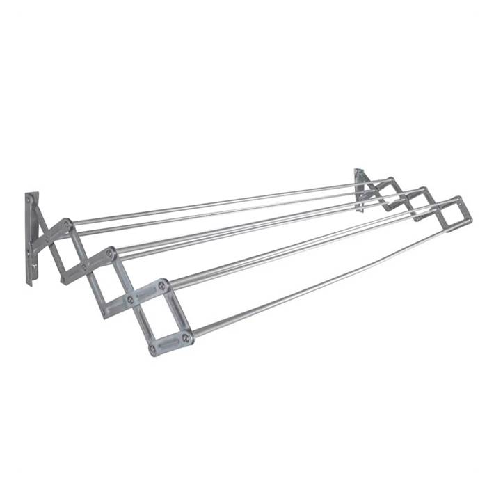 TENDEDERO DE PARED EXTENSIBLE 80CM MOR