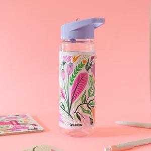 BOTELLA OINK CON PICO - FLORES