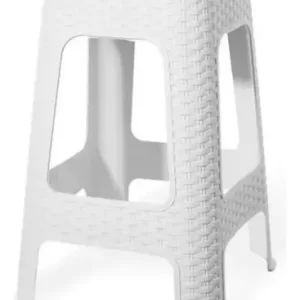 BANQUETAS RATAN BLANCAS X 6