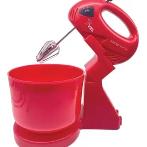 BATIDORA DE MANO CON BOWL ROJA