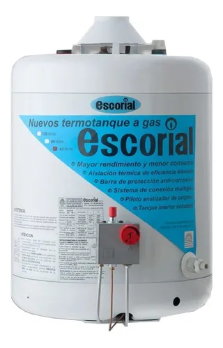 TERMOTANQUE MULTIGAS ESCORIAL 45L - Imagen 2