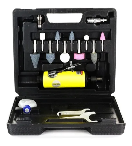 KIT AMOLADORA BAROVO RECTA 1/4 NEUMATICA