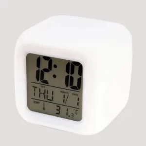 RELOJ DESPERTADOR CUBO CHANGE