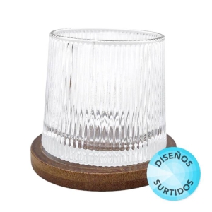 VASO PARA WHISKY GIRATORIO