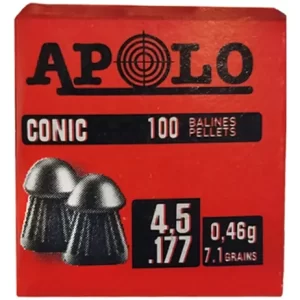 BALINES ESTRIADOS APOLO 4,5 MM