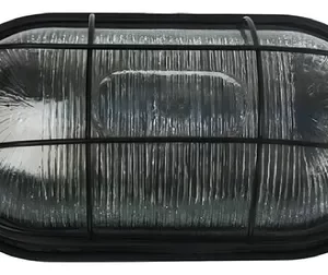 TORTUGA DE CHAPA CON REJA OVAL NEGRO