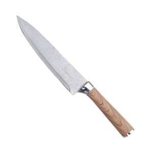 CUCHILLO DE COCINA CON MANGO SIMIL MADERA