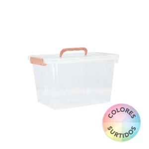 CAJA FLORESTA GRANDE CON TRABAS Y MANIJA