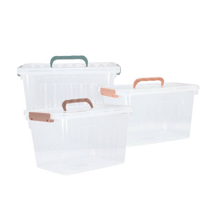 CAJA FLORESTA GRANDE CON TRABAS Y MANIJA - Imagen 2