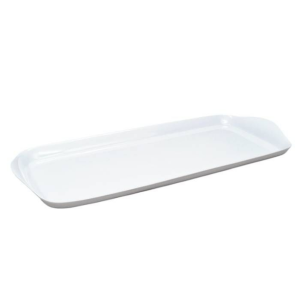 BANDEJA BUDINERA DE MELAMINA BLANCA