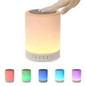 LUZ DE MESA 7 COLORES CON PARLANTE