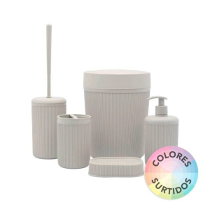 SET DE BAÑO ALESTA 5 PIEZAS