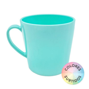 TAZA PLÁSTICA CONICA LISA