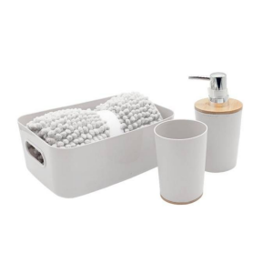 SET DE BAÑO 4 PIEZAS LAFFITTE